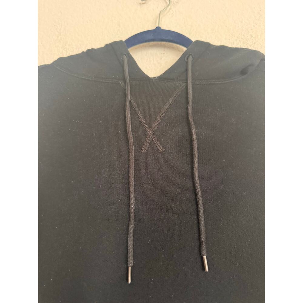 R13 hoodie dress black Large Japanese fabric - Picture 7 of 9